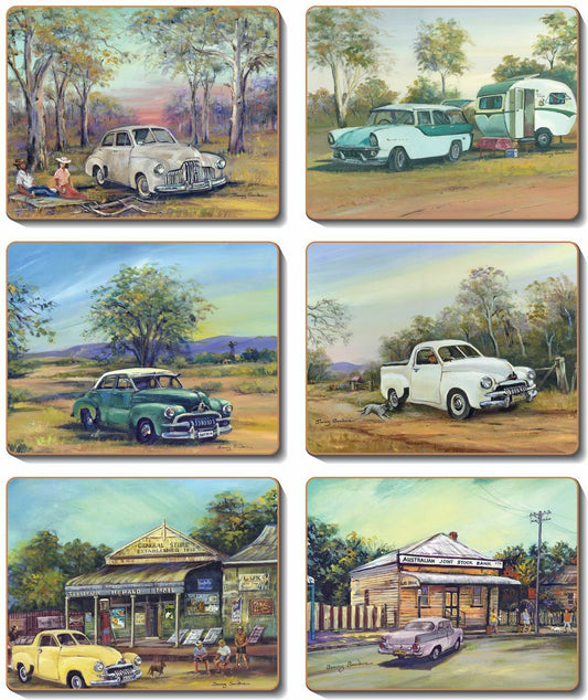 Placemats - Old Holdens - Set of Six