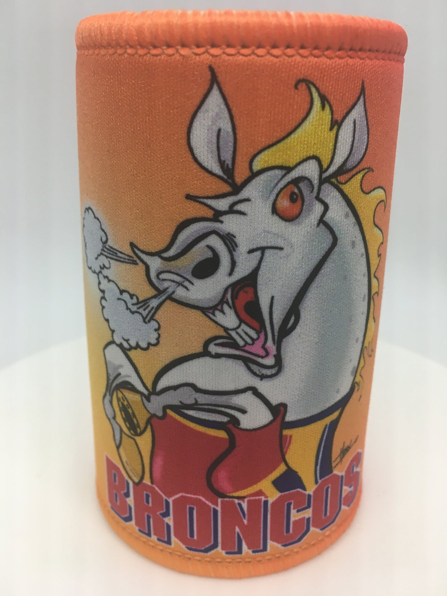 Stubby Mascot Coolers Broncos