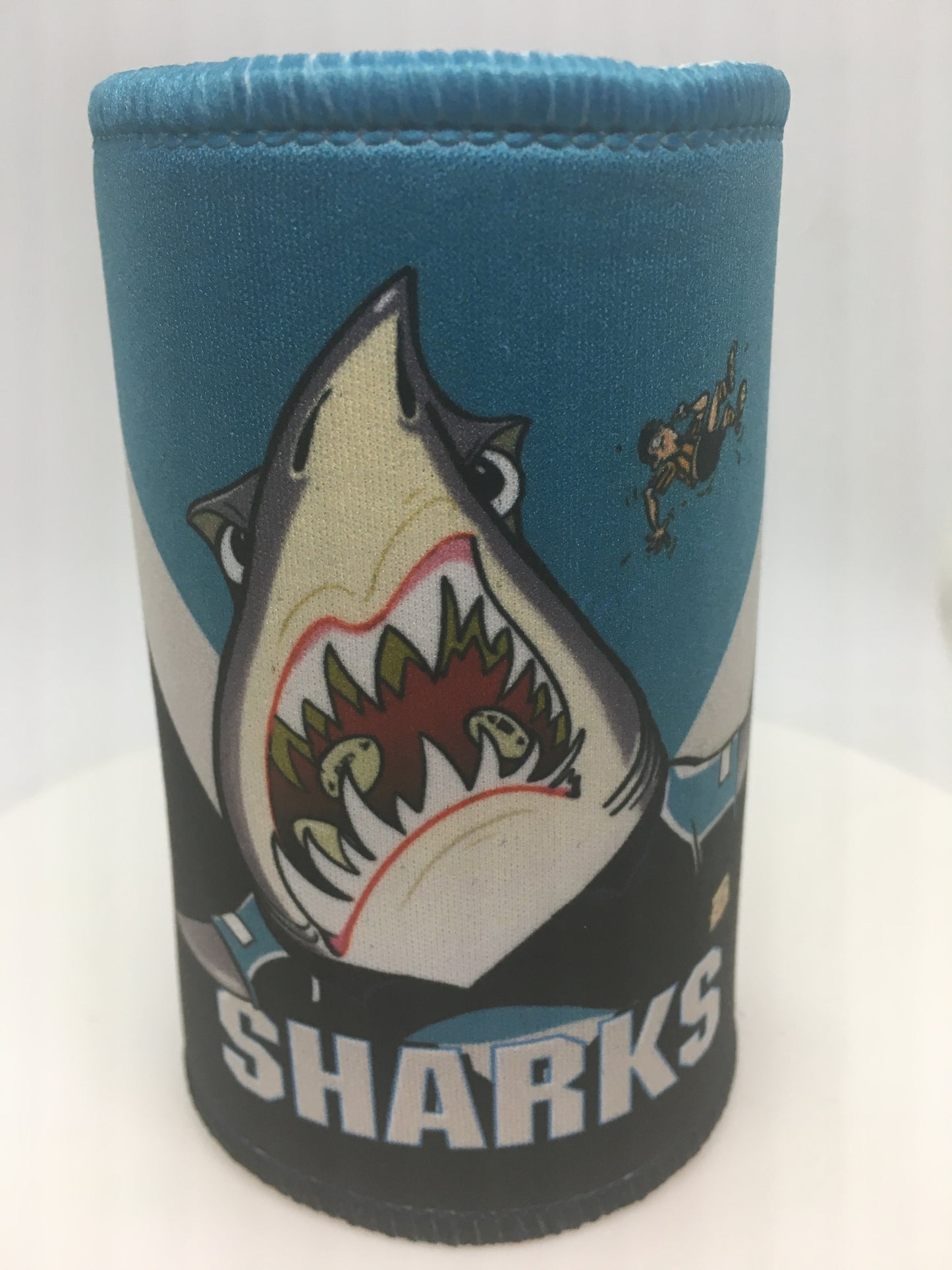 Stubby Mascot Coolers Sharks