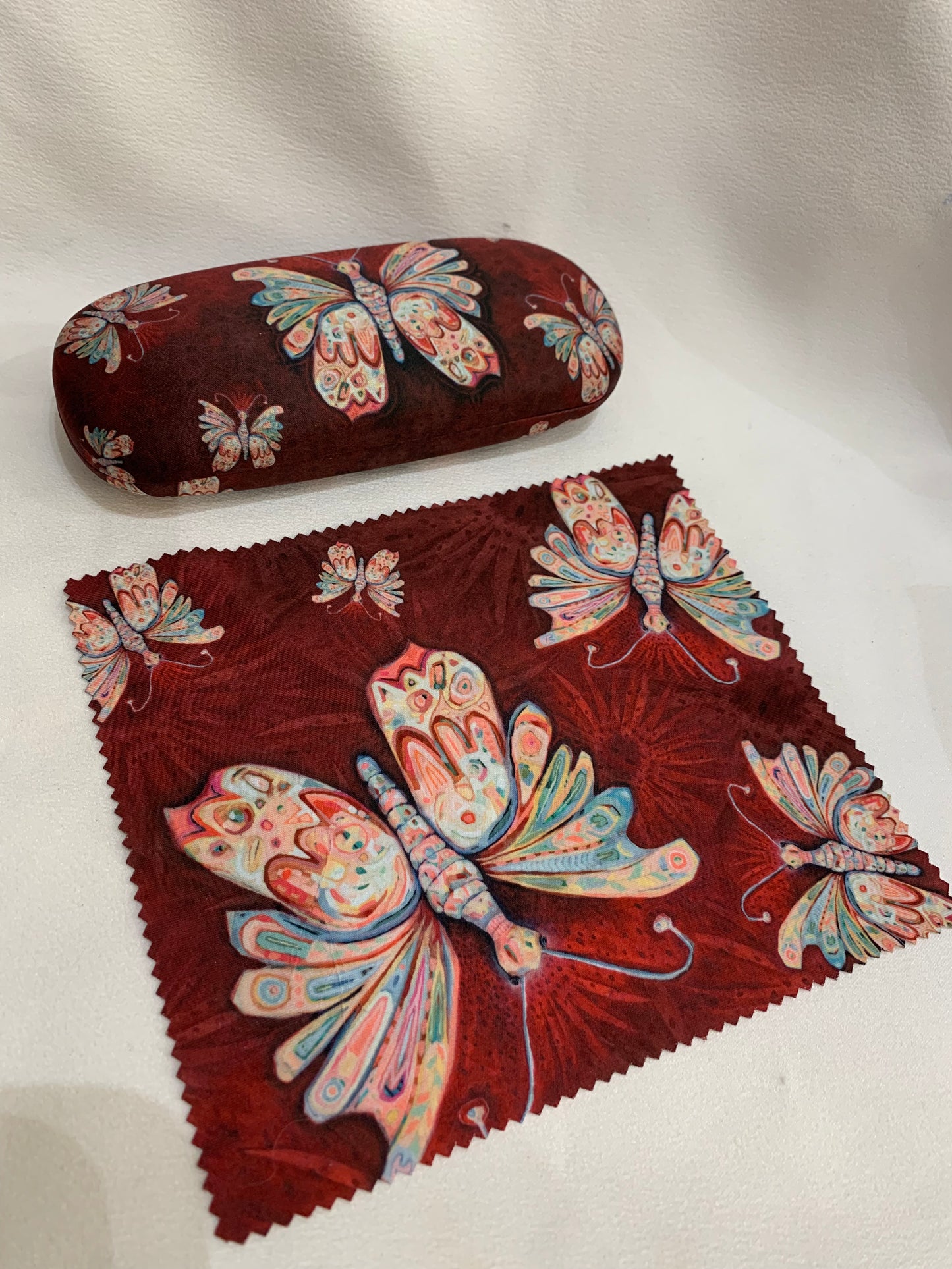 Reading Glasses Case - Butterfly Theme