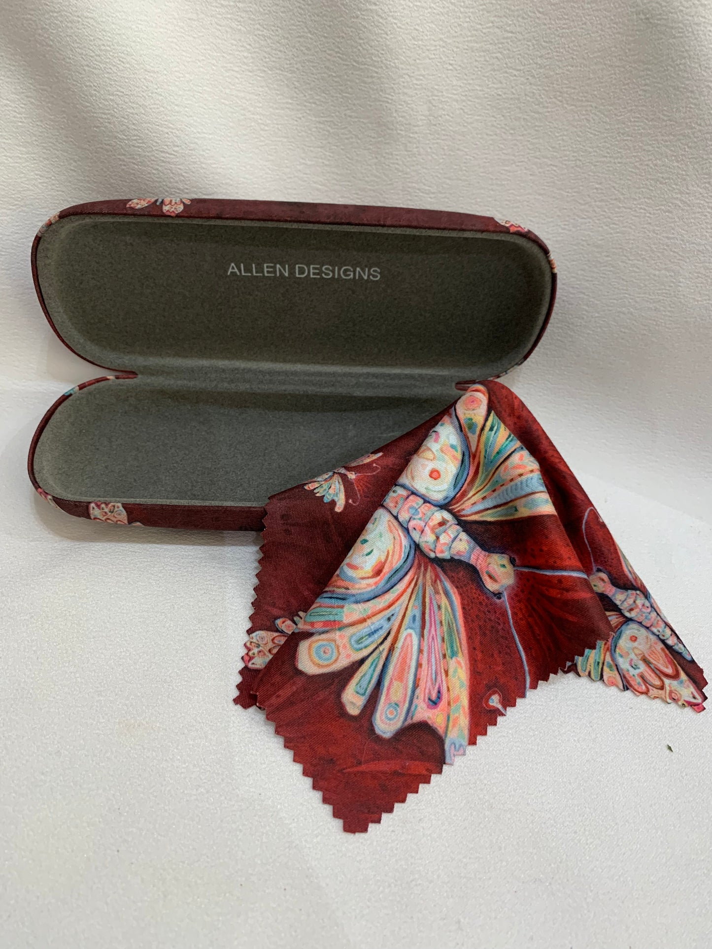 Reading Glasses Case - Butterfly Theme