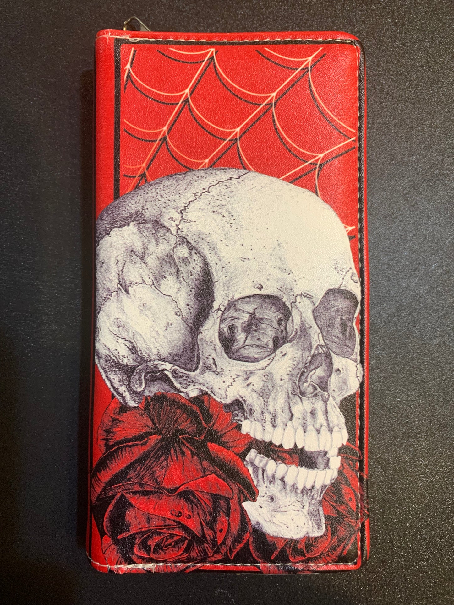 RED SKULL  Woman's Wallet - Unique Design