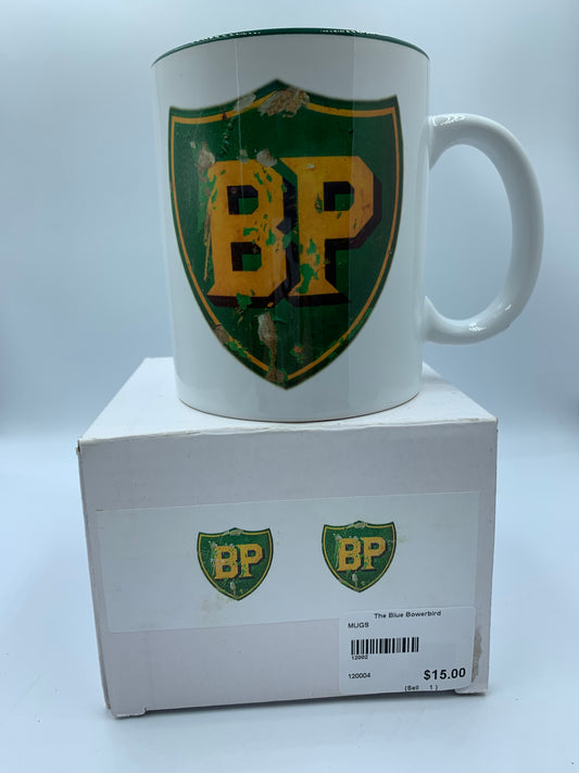 Petrol Related Mug BP Motor Oil