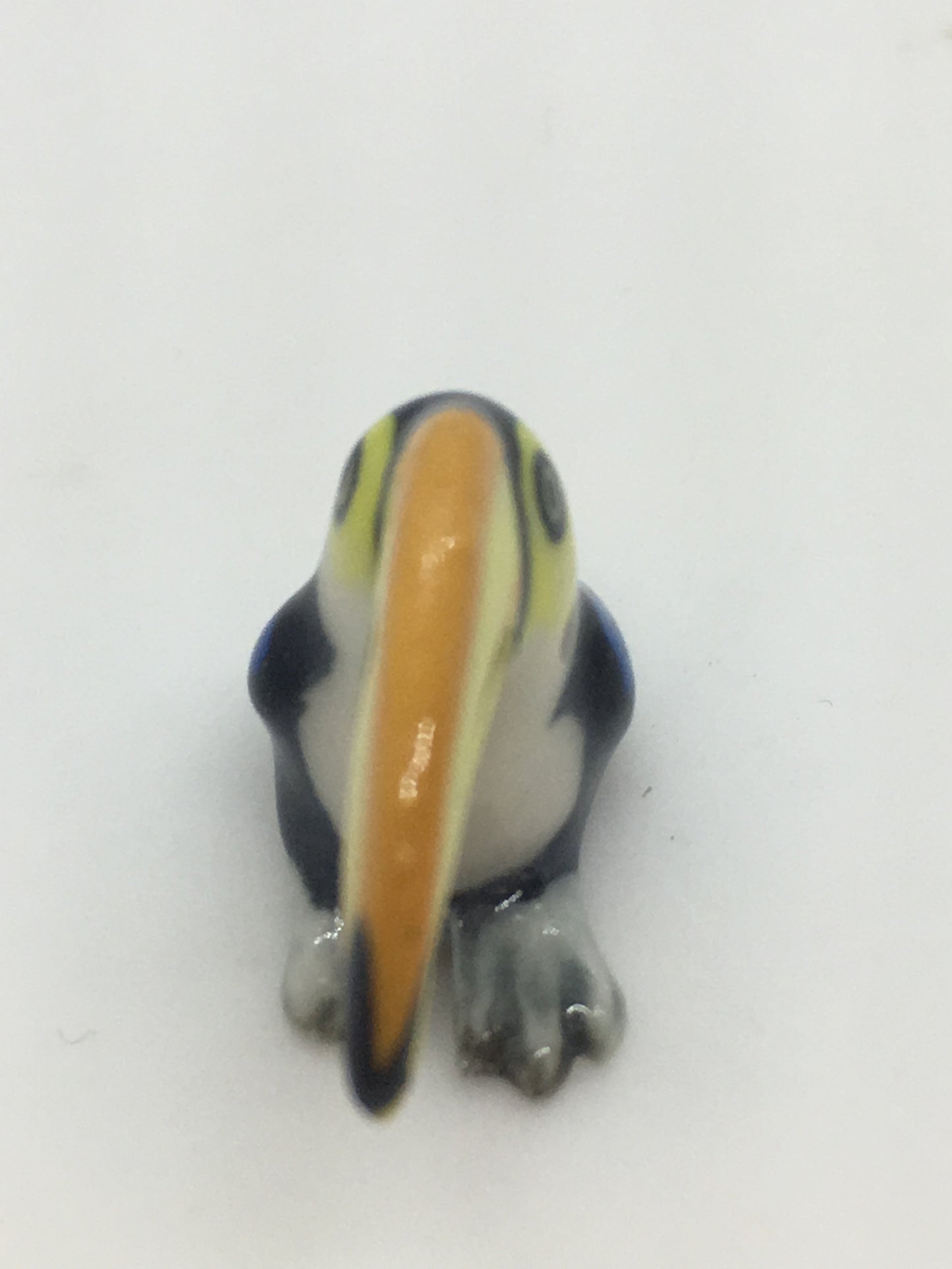 Miniature Porcelain Toucan Mini Bird Figurines