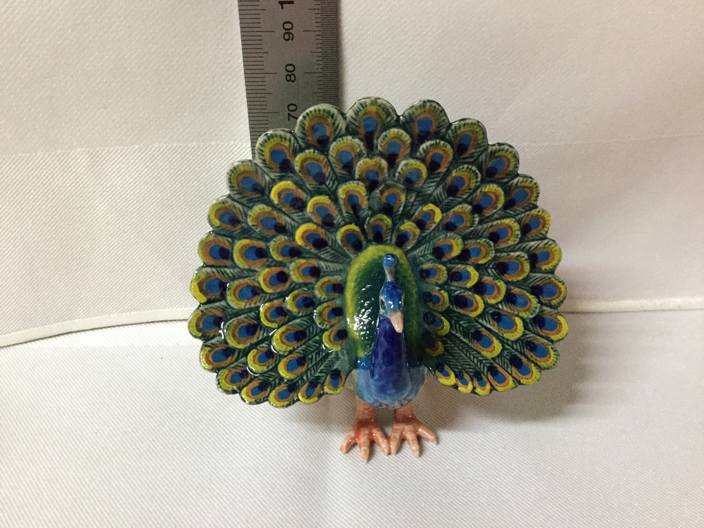 Miniature Porcelain Peacock Figurines  (1Pcs)