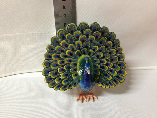 Miniature Porcelain Peacock Figurines  (1Pcs)