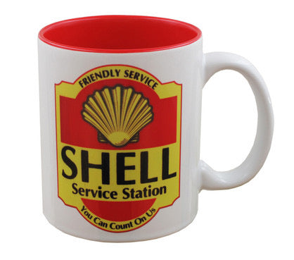 Shell Motor Oil Mug