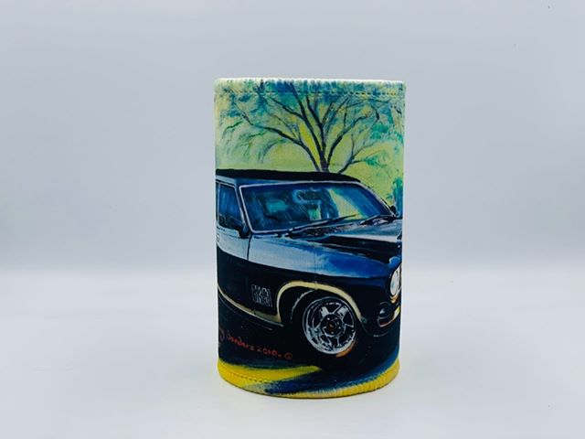 XB GT Falcon Black Classic Car Stubby Holder
