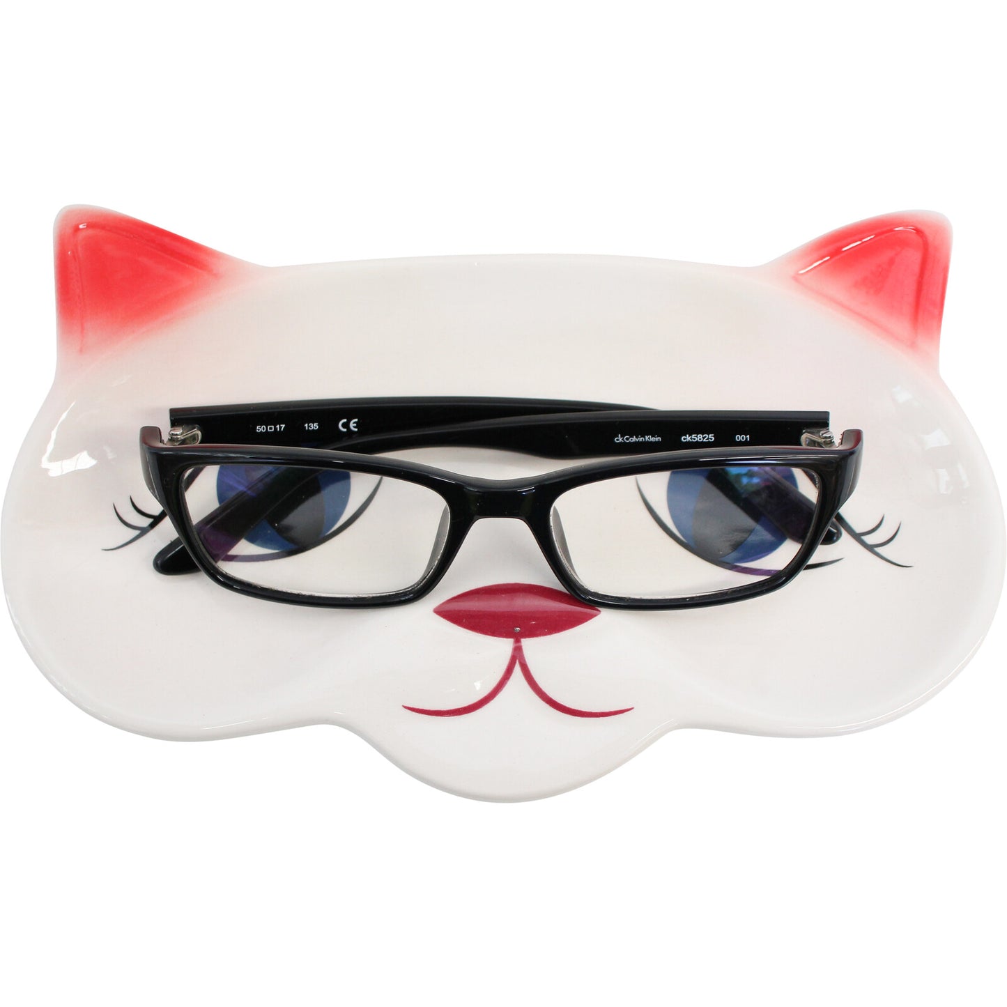 Reading Glasses Dish - Cat Face