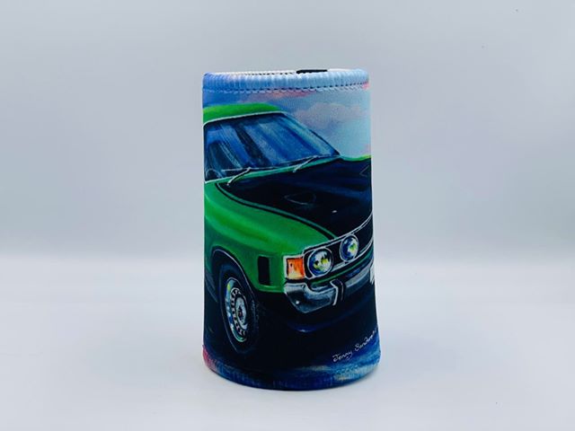 XA GT Falcon in Green Classic Car Stubby Holder