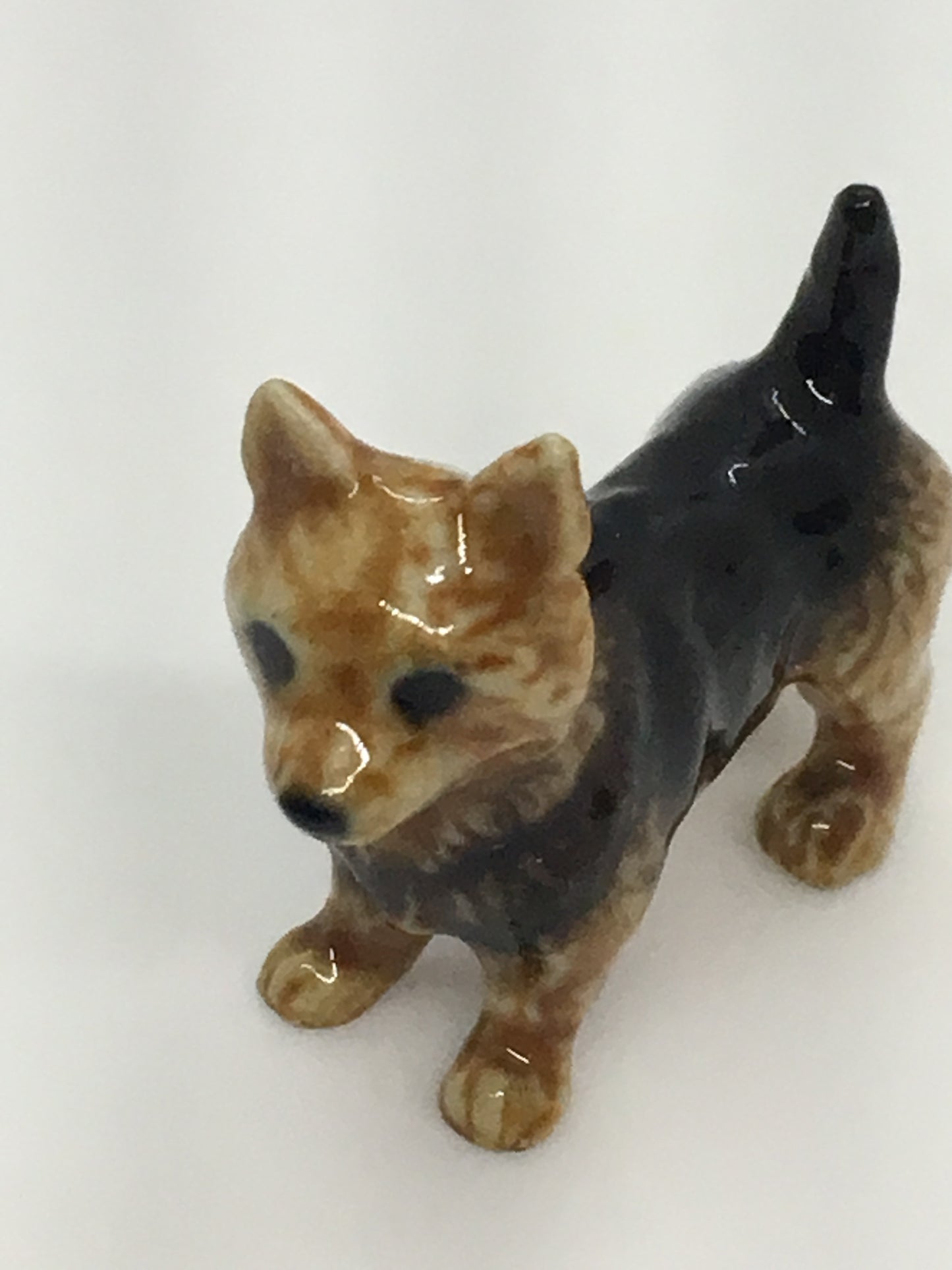 Miniature Porcelain Australian Terrier Mini Figurine