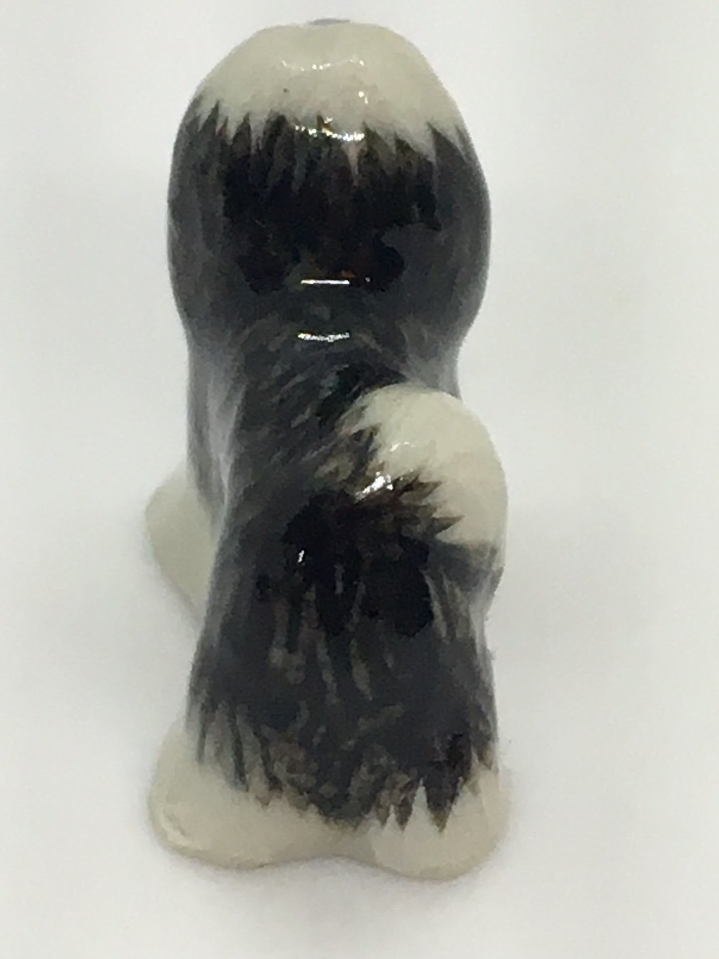 Miniature Porcelain Dog Figurine Shih Tzu Mini