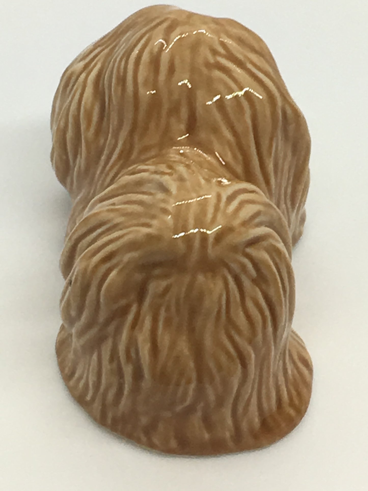Miniature Porcelain Dog Figurine Pekingese